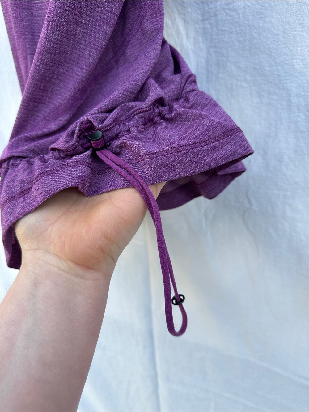 Lululemon Purple Ruffle Hem Tank Top - Picture 2 of 6